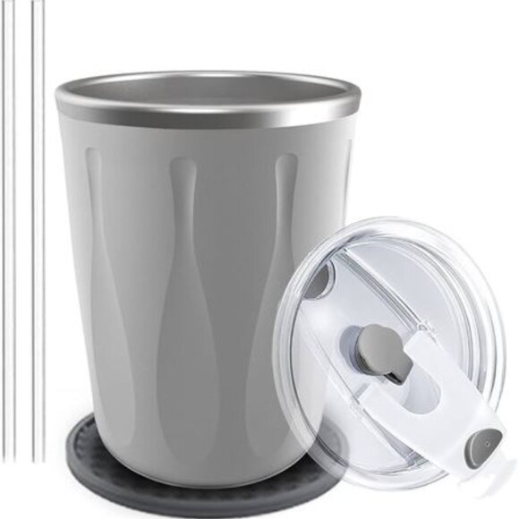 Freezer Cups with Lids, Chilled Beverage Mugs, Wine Freeze Cups - Picture 2 of 4